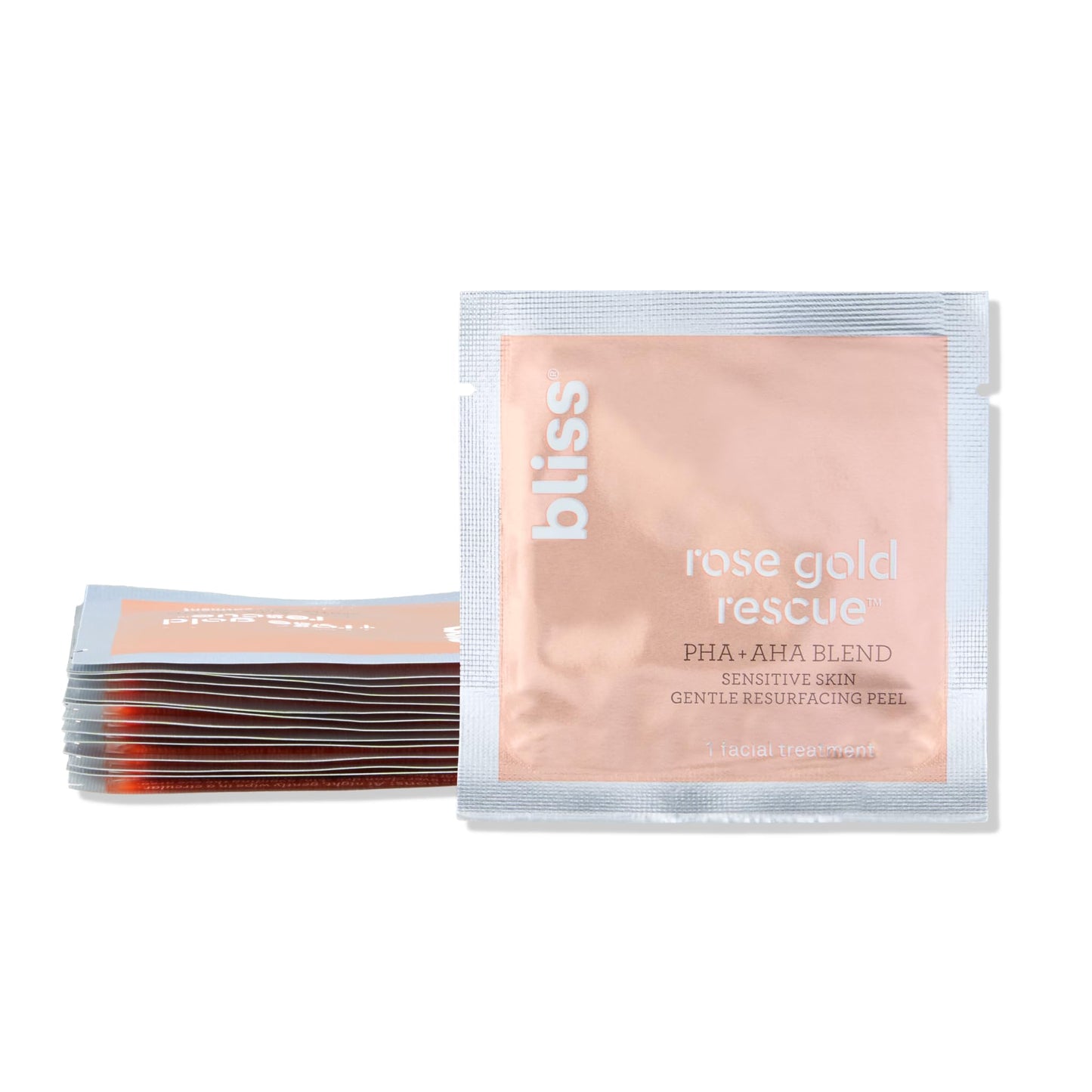 Bliss That's Incredi-Peel Glycolic Resurfacing Facial Pads - 15 ct - Single-Step Pads for Exfoliating and Brightening - Targets Fine Lines and Discoloration - Travel-Friendly - Vegan & Cruelty-Free