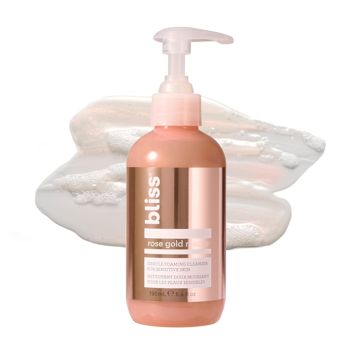 Bliss Fab Foaming 2-In-1 Cleanser and Exfoliator with Bamboo Buffers - 6.4 Fl Oz - Oil-Free Gel Face Wash - Makeup Remover - Vegan & Cruelty Free