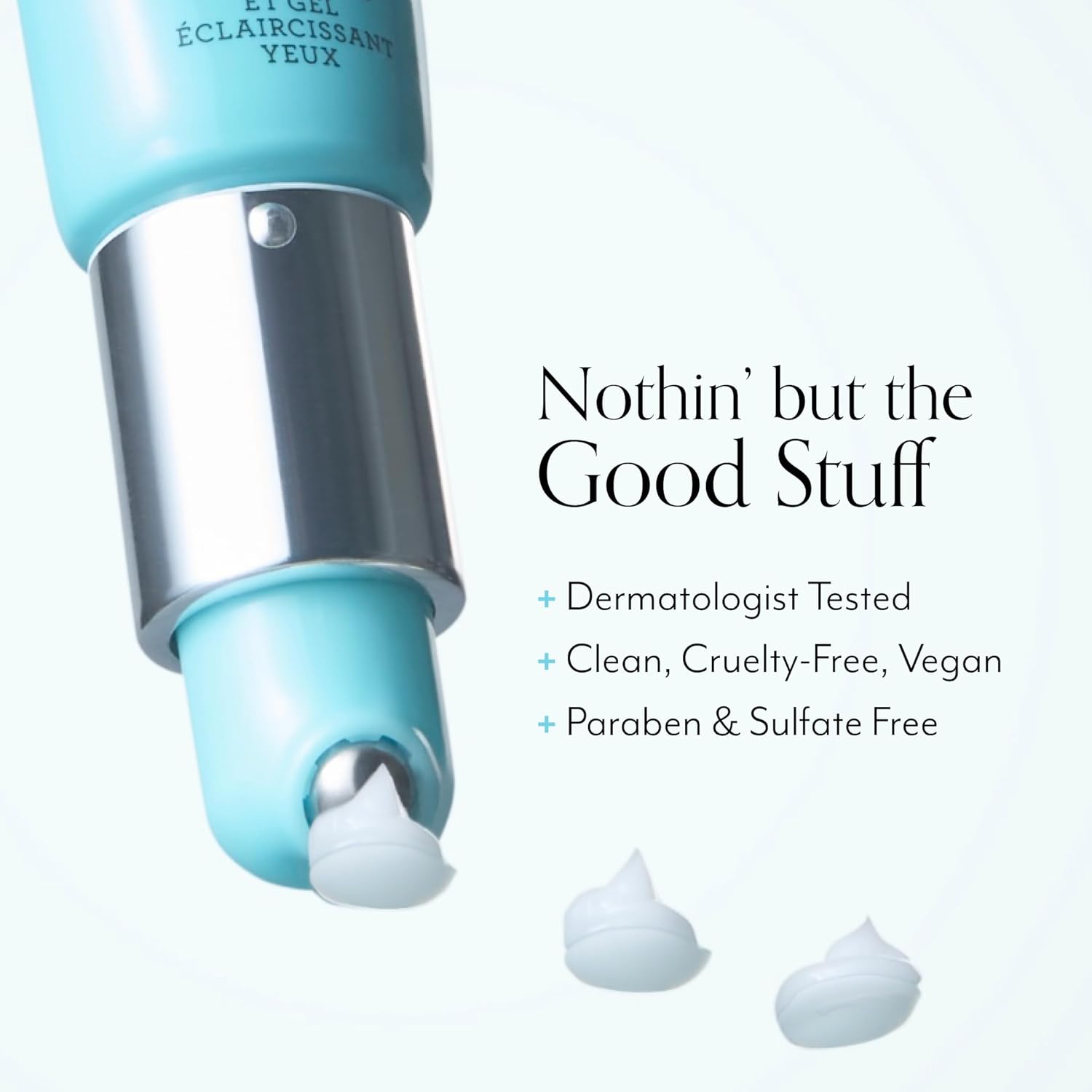 Bliss Disappearing Act Niacinamide Serum & Eye Do All Things Eye Gel: Pore Minimizer Smooths Complexion - Depuff + Brighten Eyes - Vegan & Cruelty Free