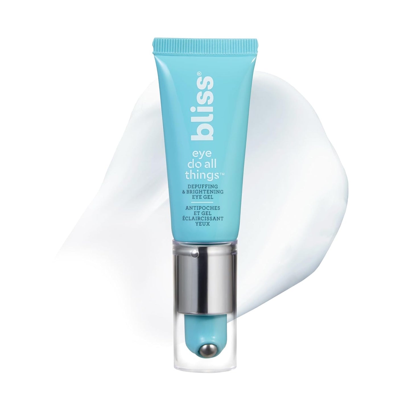 Bliss Disappearing Act Niacinamide Serum & Eye Do All Things Eye Gel: Pore Minimizer Smooths Complexion - Depuff + Brighten Eyes - Vegan & Cruelty Free